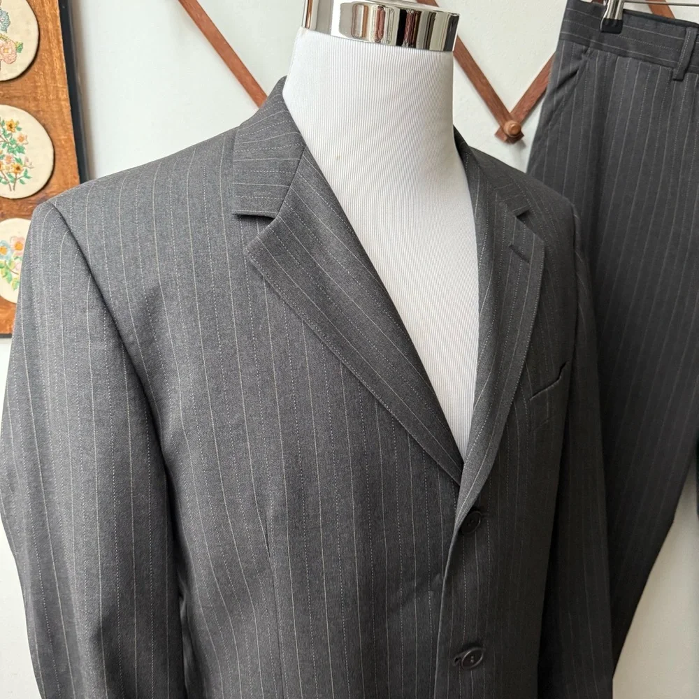 Paul Smith Wool Pinstripe 2 Piece Suit